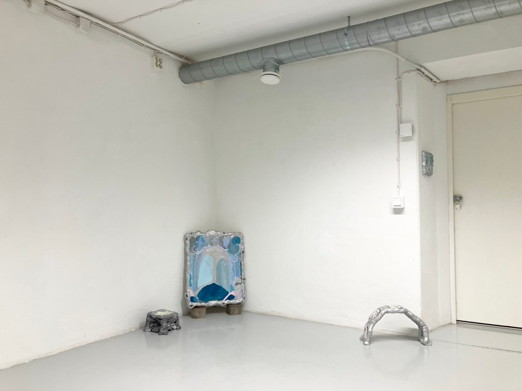 Yleiskuva Memorybox-näyttelystä.